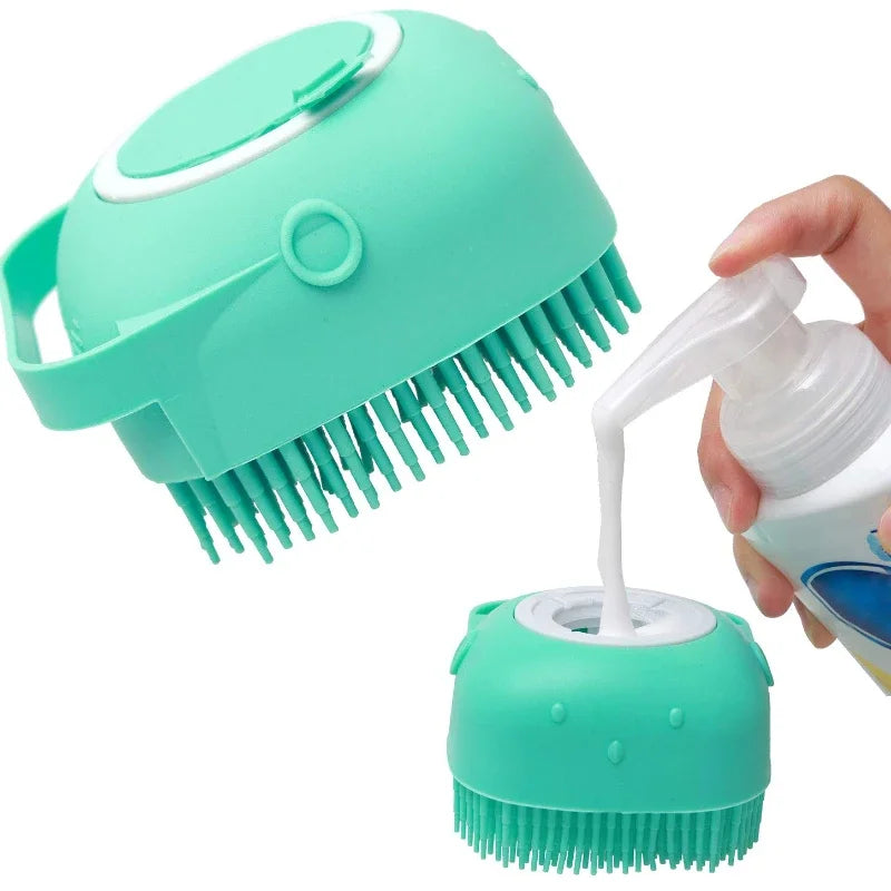 shampoo cleaning brush